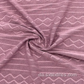 strikket jacquard stof med polyester spandex